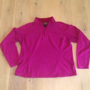 The North Face fleece 1/4 zip pullover